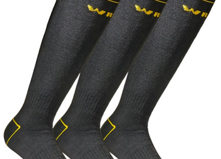 WRK CALZE DA LAVORO TERMICHE LUNGHE CONF.3 PAIA COLORE NERO