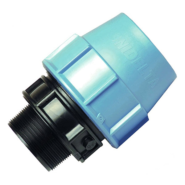 GT COMIS ART6004 RACCORDO IN PP-M PN 16 PER POLIETILENE 1/2"(D.MM20)