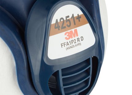 3M RESPIRATORE CON SEMIMASCHERA 4251+ CLASSE FFA1P2 CONF.DA PZ 1