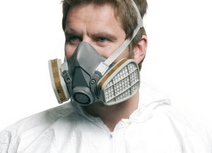 3M RESPIRATORE CON SEMIMASCHERA RIUTILIZZABILE 6200 MEDIA CONF.DA PZ 1
