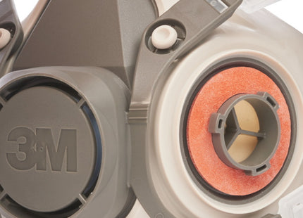 3M RESPIRATORE CON SEMIMASCHERA RIUTILIZZABILE 6200 MEDIA CONF.DA PZ 1
