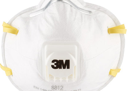 3M RESPIRATORE MONOUSO 8812 CLASSE FFP1 CON VALVOLA CONF.DA PZ10