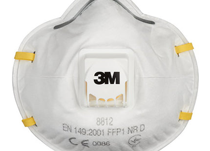 3M RESPIRATORE MONOUSO 8812 CLASSE FFP1 CON VALVOLA CONF.DA PZ10