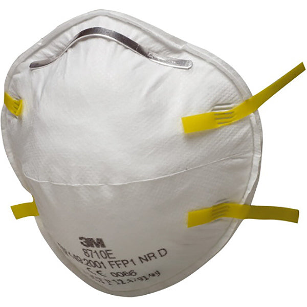 3M RESPIRATORE MONOUSO 8710 CLASSE FFP1 SENZA VALVOLA CONF.DA PZ20