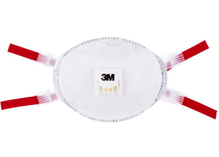 3M RESPIRATORE MONOUSO 8835+ CLASSE FFP3 CON VALVOLA CONF.DA PZ 5