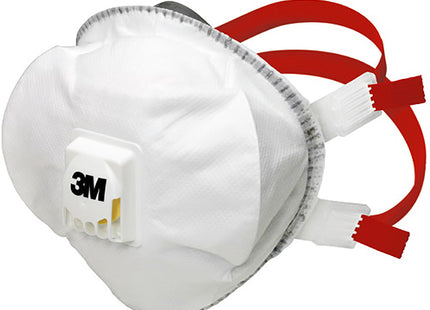 3M RESPIRATORE MONOUSO 8835+ CLASSE FFP3 CON VALVOLA CONF.DA PZ 5