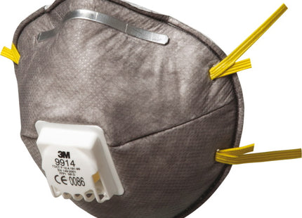 3M RESPIRATORE MONOUSO 9914 CLASSE FFP1 CON VALVOLA CONF.DA PZ10