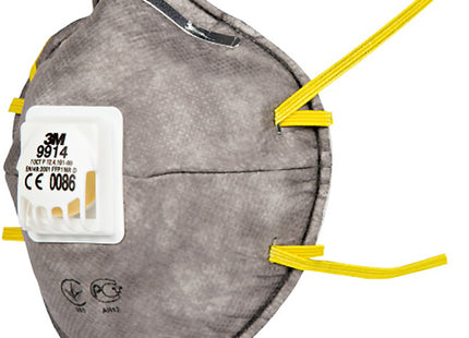 3M RESPIRATORE MONOUSO 9914 CLASSE FFP1 CON VALVOLA CONF.DA PZ10