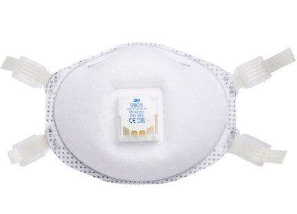 3M RESPIRATORE MONOUSO 9925 CLASSE FFP2 CON VALVOLA CONF.DA PZ10