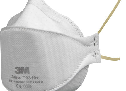 3M RESPIRATORE MONOUSO AURA 9310+ CLASSE FFP1 SENZA VALVOLA CONF. PZ20*