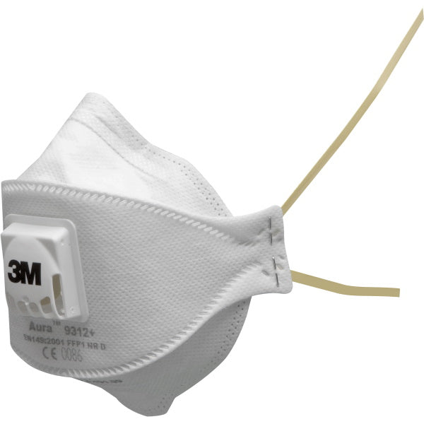 3M RESPIRATORE MONOUSO AURA 9312+ CLASSE FFP1 CON VALVOLA CONF.DA PZ10*