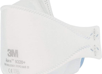 3M RESPIRATORE MONOUSO AURA 9320+ CLASSE FFP2 SENZA VALVOLA CONF. PZ20*