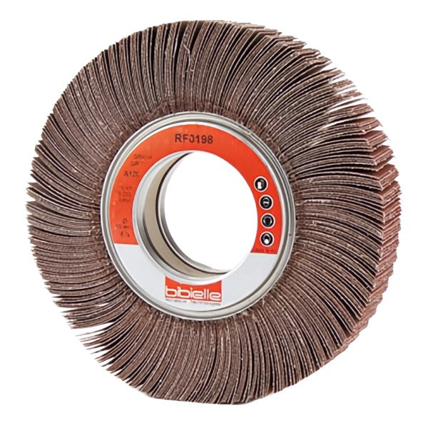 BIBIELLE RUOTA ABRASIVA LAMELLARE CORINDONE SU FLANGE