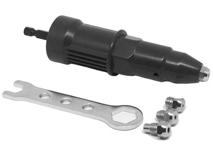 PORTA ADATTATORE DA TRAPANO PER RIVETTARE