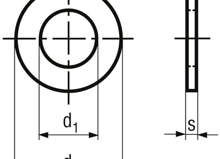 RONDELLE PIANE UNI 6592 OTTONE