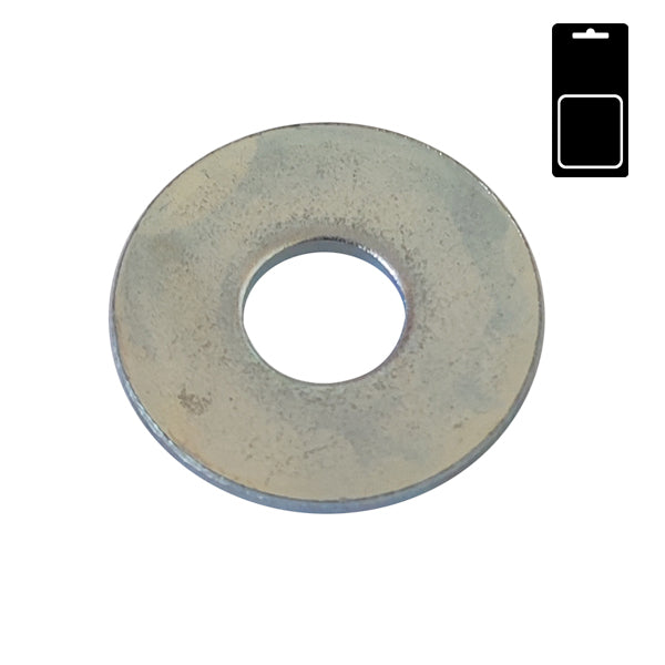 SODIFER RONDELLE PIANE FASCIA LARGA IN FERRO ZINCATO IN CONF.BLISTER