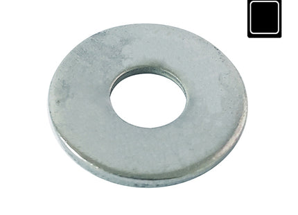 SODIFER RONDELLE PIANE IN FERRO ZINCATO IN CONF.BLISTER