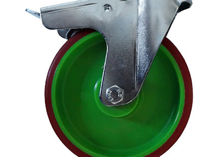 FACAL RUOTA POSTERIORE D.MM125 CON SUPPORTO E FRENO PER SCALA CASTIGLIA