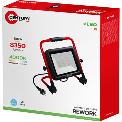 CENTURY PROIETTORE LED REWORK PORTATILE 230V IP65