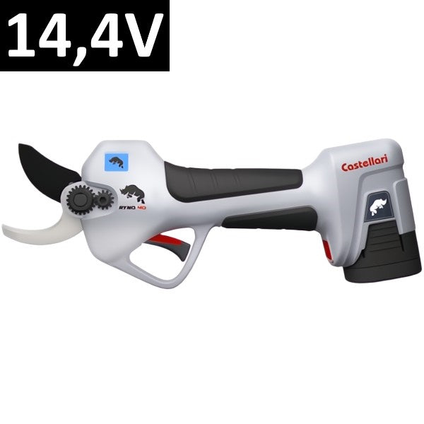 CASTELLARI FORBICE ELETTRICA PER POTATURA A BATTERIA RYNO 40 14,4V 2,5AH
