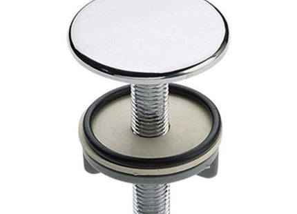 IDRO-BRIC COPRIFORO PER LAVABO IN OTTONE CROMATO TIPO PESANTE D.MM50