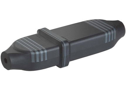 BTICINO PRESA IN CAUCCIU' BIMATERIALE BIPASSO 10/16A IP44 NERO
