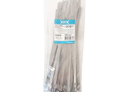 BETA  1748-S FASCETTE AUTOBLOCCANTI IN ACCIAIO INOX MM7,9X300 PZ100