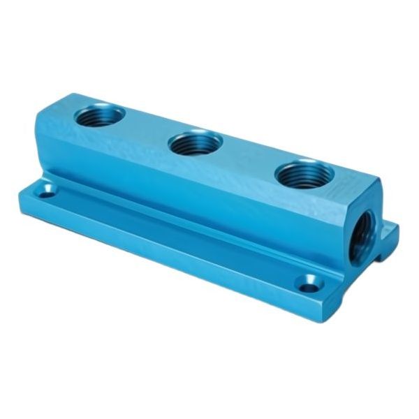 SPIRALFLEX DISTRIBUTORE ARIA 3 USCITE DA 1/2" IN ALLUMINIO ART.320/3A