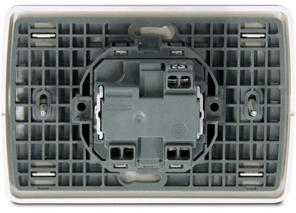 BTICINO LUNA KIT PREMONTATO PRESA SCHUKO BIPASSO 10/16A