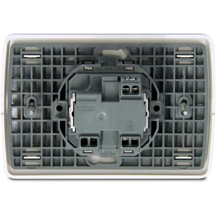 BTICINO LUNA KIT PREMONTATO PRESA SCHUKO BIPASSO 10/16A