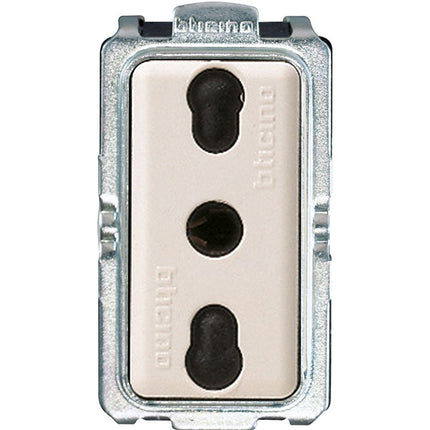 BTICINO MAGIC PRESA BIPASSO 2P+T 10/16A