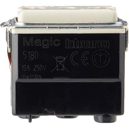 BTICINO MAGIC PRESA BIPASSO 2P+T 10/16A