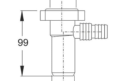 IDRO-BRIC ATTACCO LAVATRICE UNIVERSALE D.MM40X1"1/2