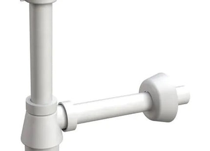 IDRO-BRIC SIFONE A BOTTIGLIA IN ABS BIANCO DA 1"1/4X32 MM