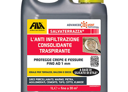 FILA SALVATERRAZZA PROTETTIVO CONSOLIDANTE ANTI INFILTRAZIONI LT1