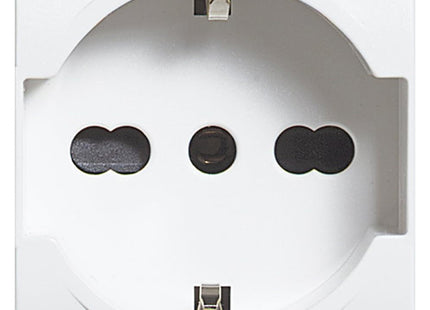 BTICINO MATIX PRESA SCHUKO BIPASSO 10/16A