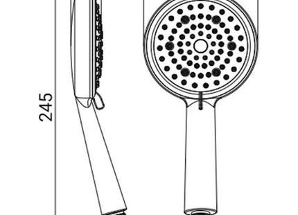IDRO-BRIC DOCCIA IDRA 5 GETTI D.MM110