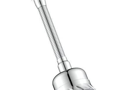 IDRO-BRIC ROMPIGETTO IN ABS CROMATO CON TUBO SNODABILE ORIENTABILE