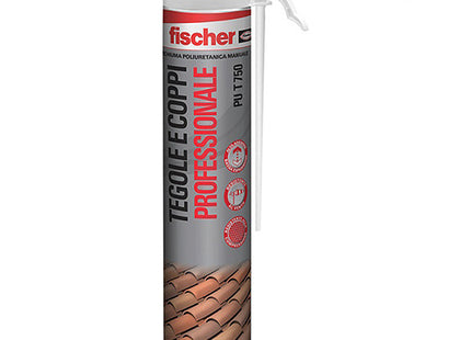 FISCHER SCHIUMA POLIURETANICA TEGOLE E COPPI MANUALE PU T 750 ML750