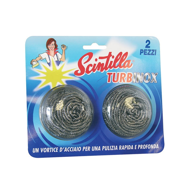 SCINTILLA PAGLIETTA IN ACCIAIO INOX TURBINOX CONF.DA PZ2