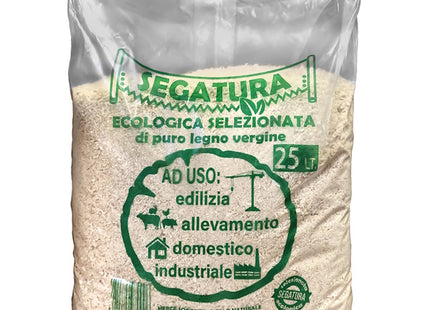 SEGATURA DI ABETE SACCO DA LT25