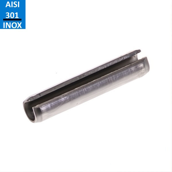 SPINA ELASTICA TIPO PESANTE ACCIAIO INOX AISI 301 UNI 6873