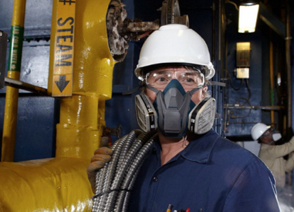 3M RESPIRATORE CON SEMIMASCHERA RIUTILIZZABILE 6502QL MEDIA CONF.DA PZ1