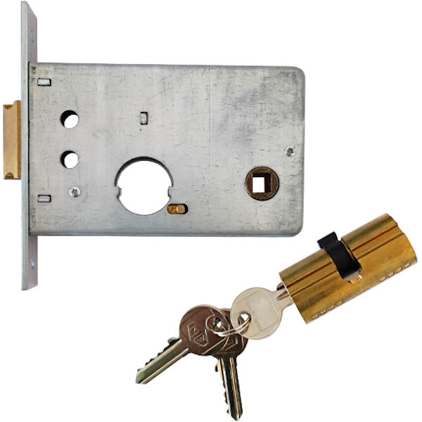 MG SERRATURA INFILARE CON CILINDRO D.MM26 ART.313 ENTRATA MM65 AMBIDX