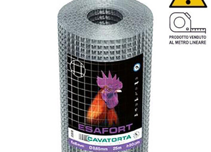 CAVATORTA RETE ESAFORT FILO MM0,65 MAGLIA MM 6,3X 6,3 H.CM100 AL MTL