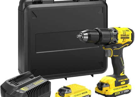 STANLEY TRAPANO AVVITATORE PERCUSSIONE BATTERIA 18V ART. SFMCD715D2K-QW