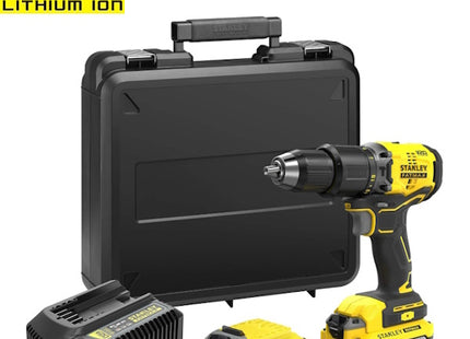 STANLEY TRAPANO AVVITATORE PERCUSSIONE BATTERIA 18V ART. SFMCD715D2K-QW