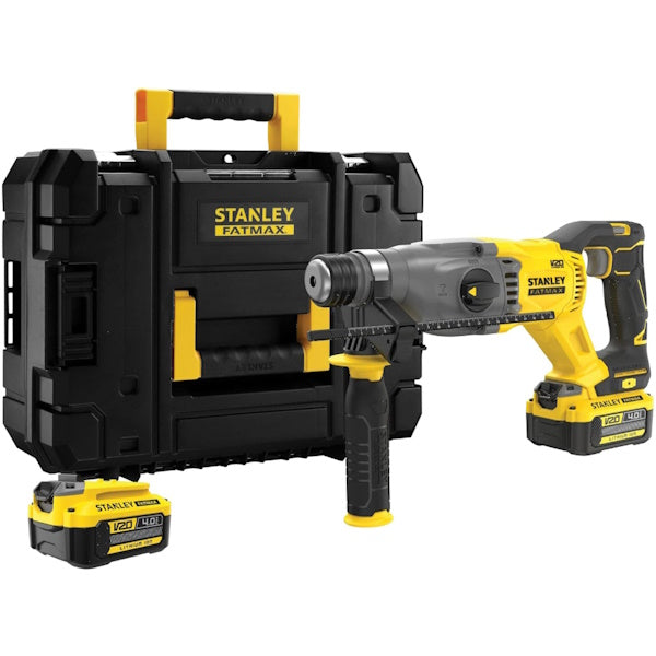 STANLEY TASSELLATORE A BATTERIA SDS-PLUS 18V 4,0AH ART. SFMCH900M22-QW
