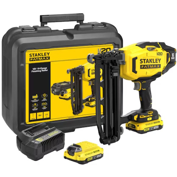 STANLEY CHIODATRICE A BATTERIA 18V 2,0AH ART. SFMCN616D2K-QW