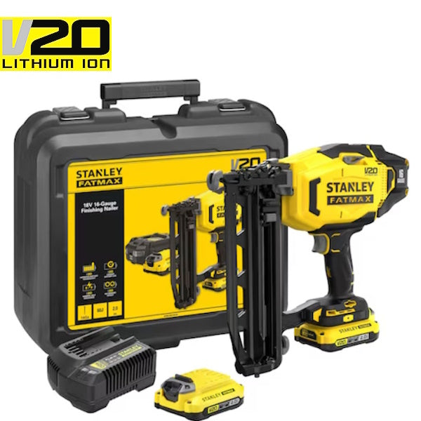 STANLEY CHIODATRICE A BATTERIA 18V 2,0AH ART. SFMCN616D2K-QW